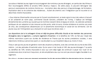 Consternée par le vote de la nouvelle loi Immigration, l’Unhaj redoute l’onde de choc qui va en résulter