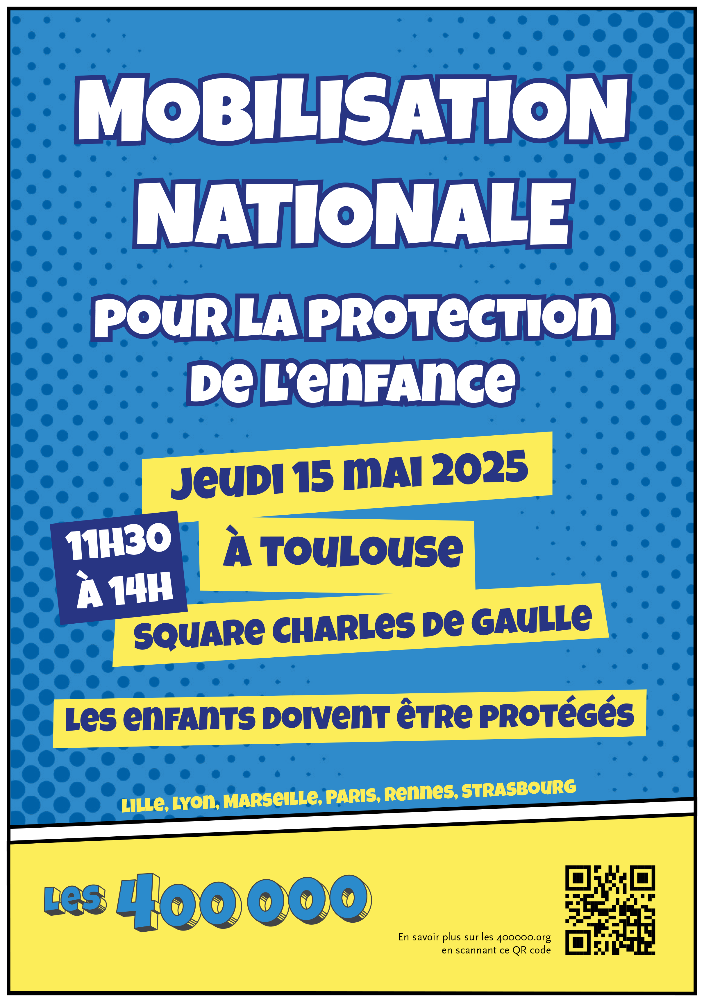 Mobilisation massive pour la protection de l’enfance